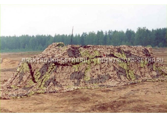 Маскировочная сетка МКТ-4П Поле 3х6 м – купить по цене 8700 руб. в интернет-магазине в городе Йошкар-Ола картинка 1
