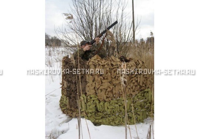 Маскировочная сеть МКТ-2П Поле 3х6 м – купить по цене 5400 руб. в интернет-магазине в городе Йошкар-Ола картинка 8