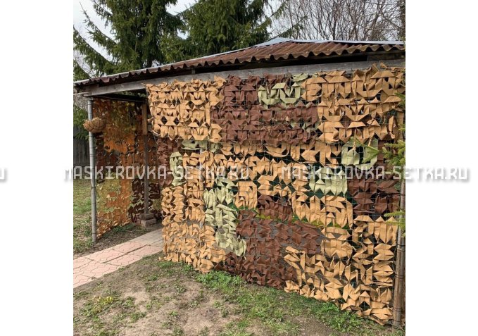 Маскировочная сеть МКТ-2П Поле 3х6 м – купить по цене 5400 руб. в интернет-магазине в городе Йошкар-Ола картинка 2