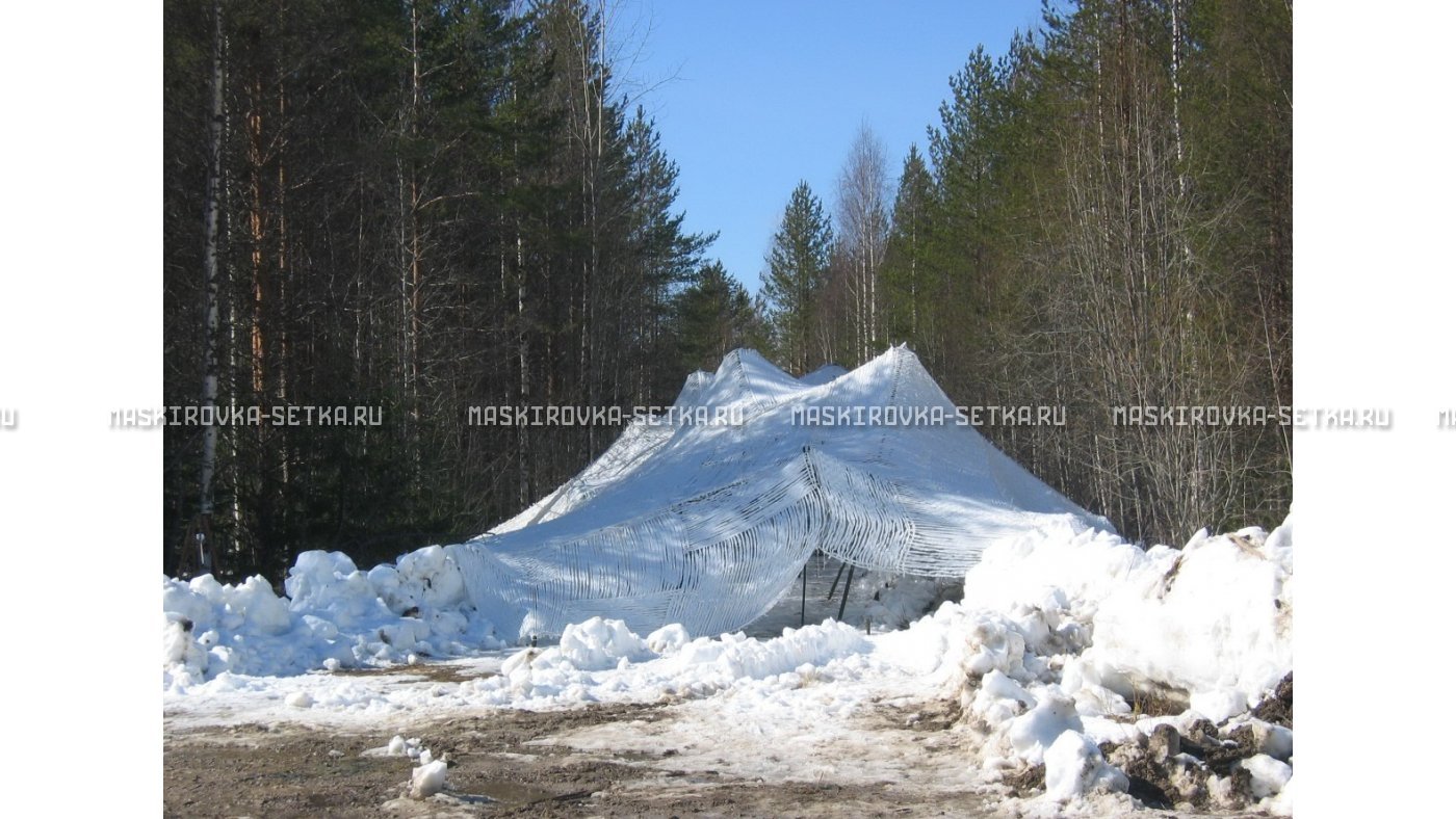 Маскировочная сеть МКТ-2С Снег 3х6 м – купить по цене 4200 руб. в интернет-магазине в городе Йошкар-Ола картинка 18