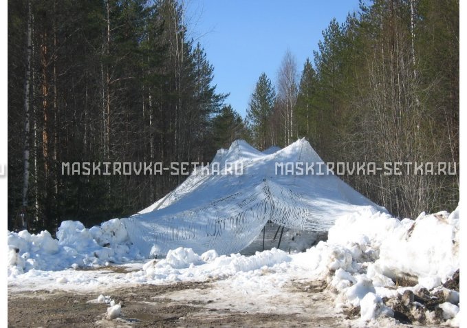 Маскировочная сеть МКТ-2С Снег 3х6 м – купить по цене 4200 руб. в интернет-магазине в городе Йошкар-Ола картинка 3