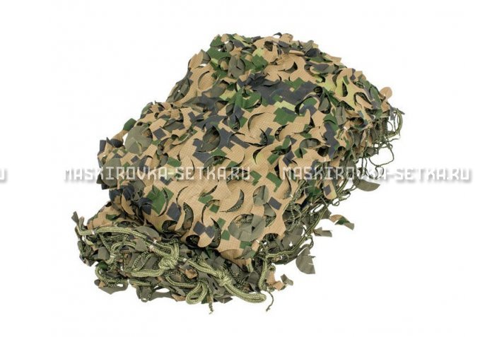 Массеть Camosystems Пейзаж-Профи Лес 3D 1,8х6 м  – купить по цене 7700 руб. в интернет-магазине в городе Йошкар-Ола картинка 1