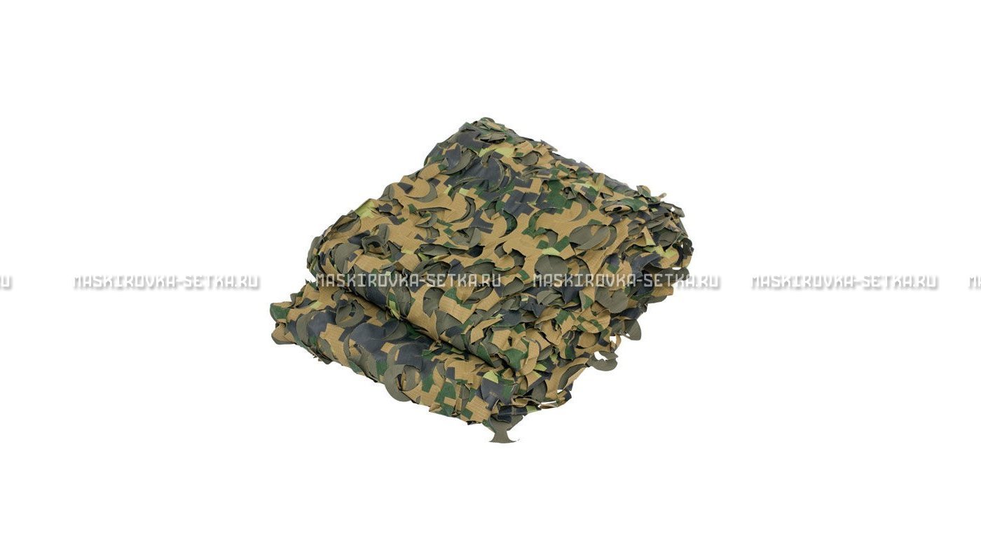 Сетка Camosystems Пейзаж Лес 3D 2,2х3 м  – купить по цене 3100 руб. в интернет-магазине в городе Йошкар-Ола картинка 6