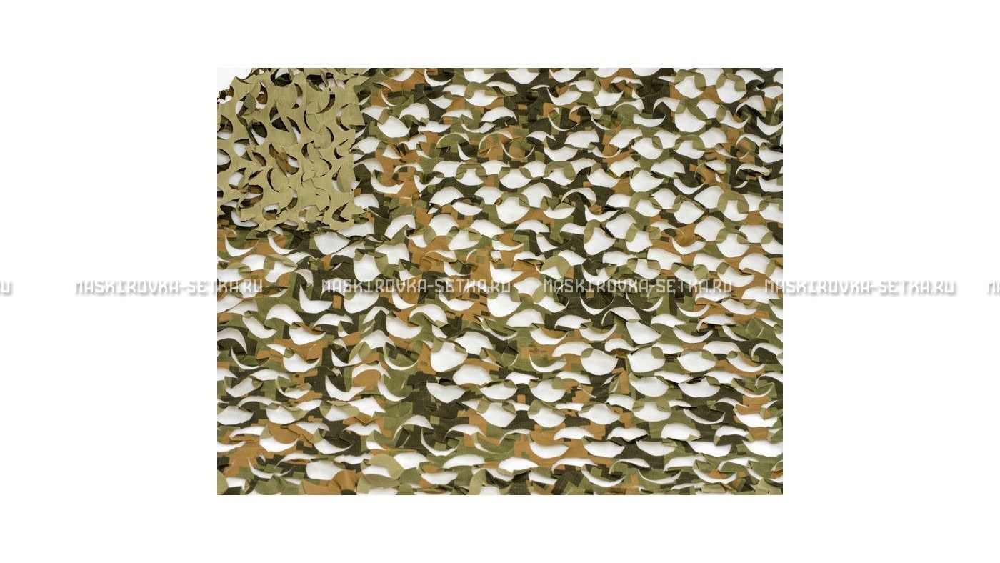 Сетка Camosystems Пейзаж Полынь 3D 2,4х6 м  – купить по цене 6200 руб. в интернет-магазине в городе Йошкар-Ола картинка 7