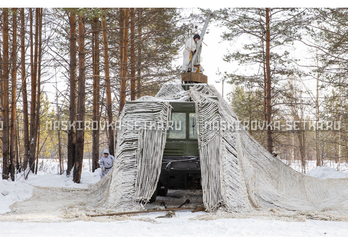 Маскировочный комплект МКТ-2С Снег 9х12 м без АП – купить по цене 29500 руб. в интернет-магазине в городе Йошкар-Ола картинка 3