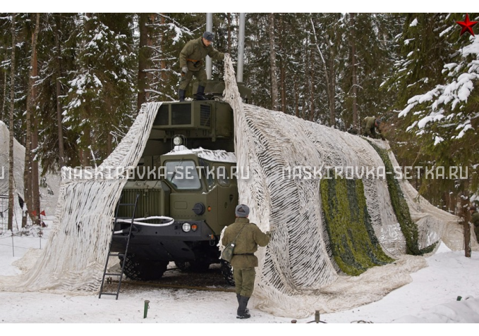 Маскировочный комплект МКТ-2С Снег 9х12 м без АП – купить по цене 29500 руб. в интернет-магазине в городе Йошкар-Ола картинка 8
