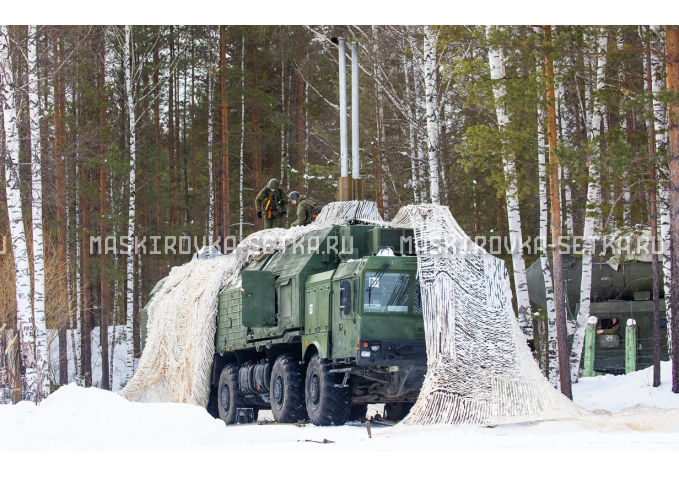 Маскировочный комплект МКТ-2С Снег 9х12 м без АП – купить по цене 29500 руб. в интернет-магазине в городе Йошкар-Ола картинка 1